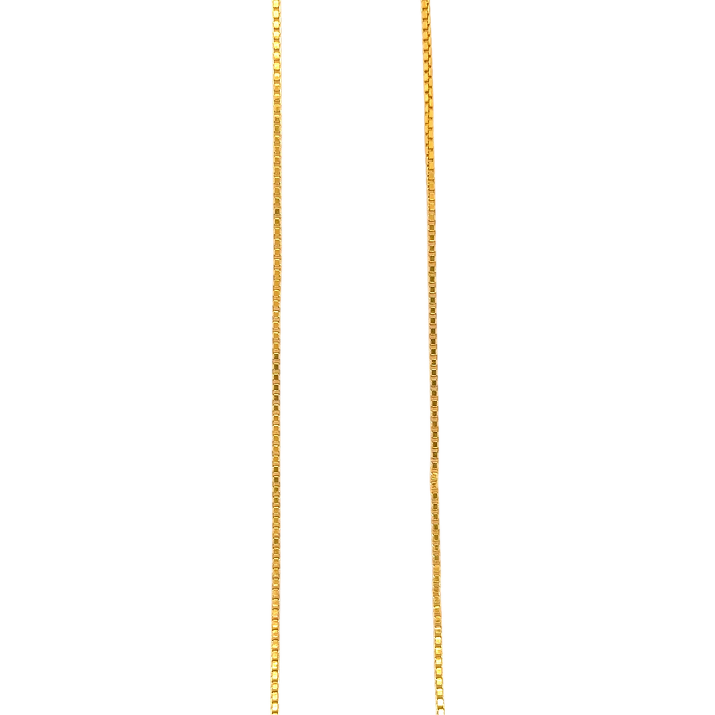 Gold Chain with Regal Ruby Centerpiece
