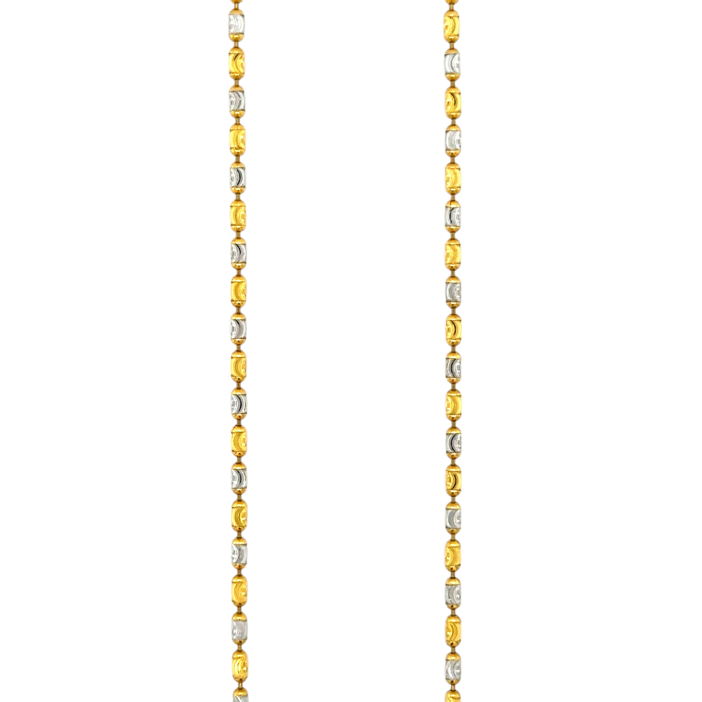 Elegant Two-Tone Gold Chain