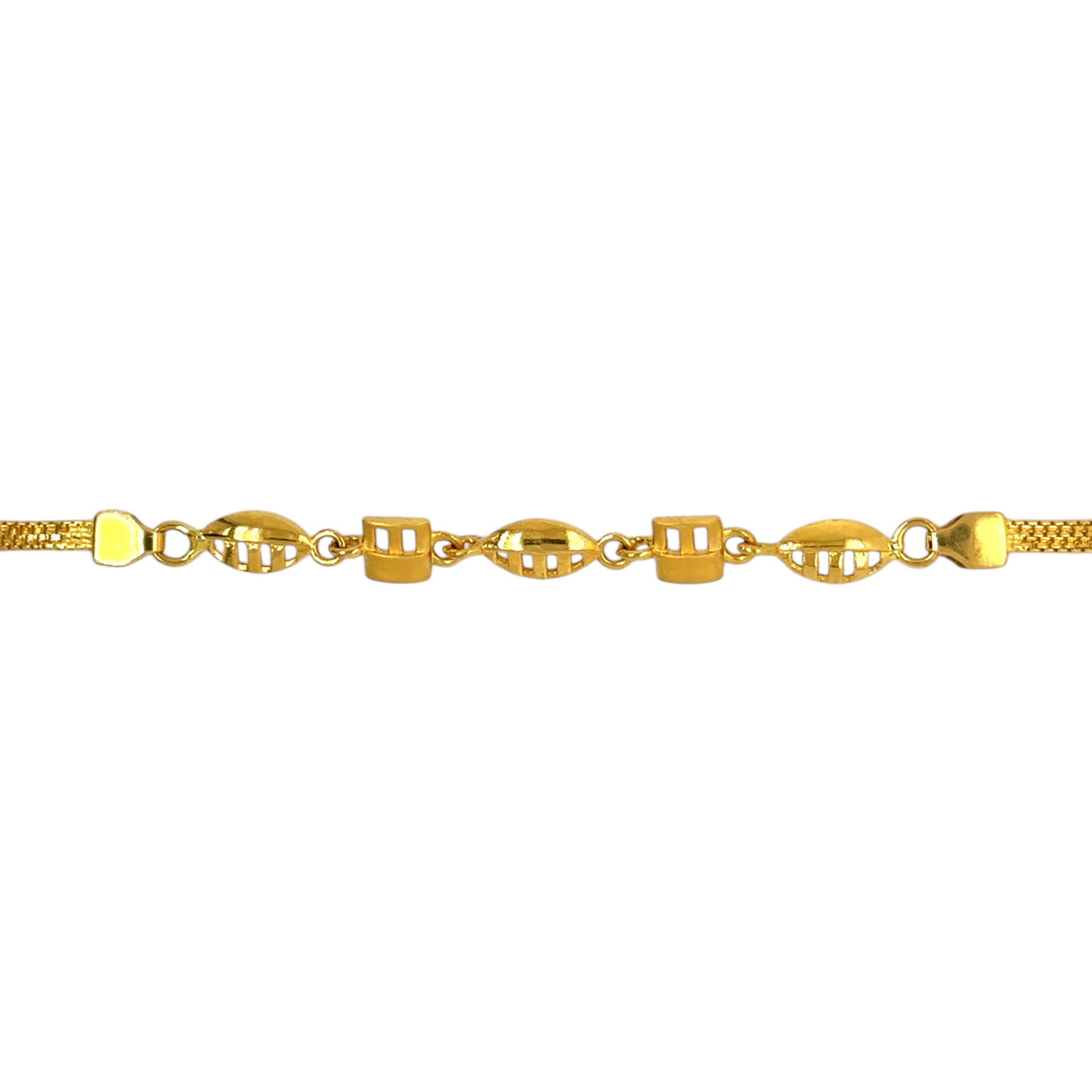 Geometric Gold Bracelet