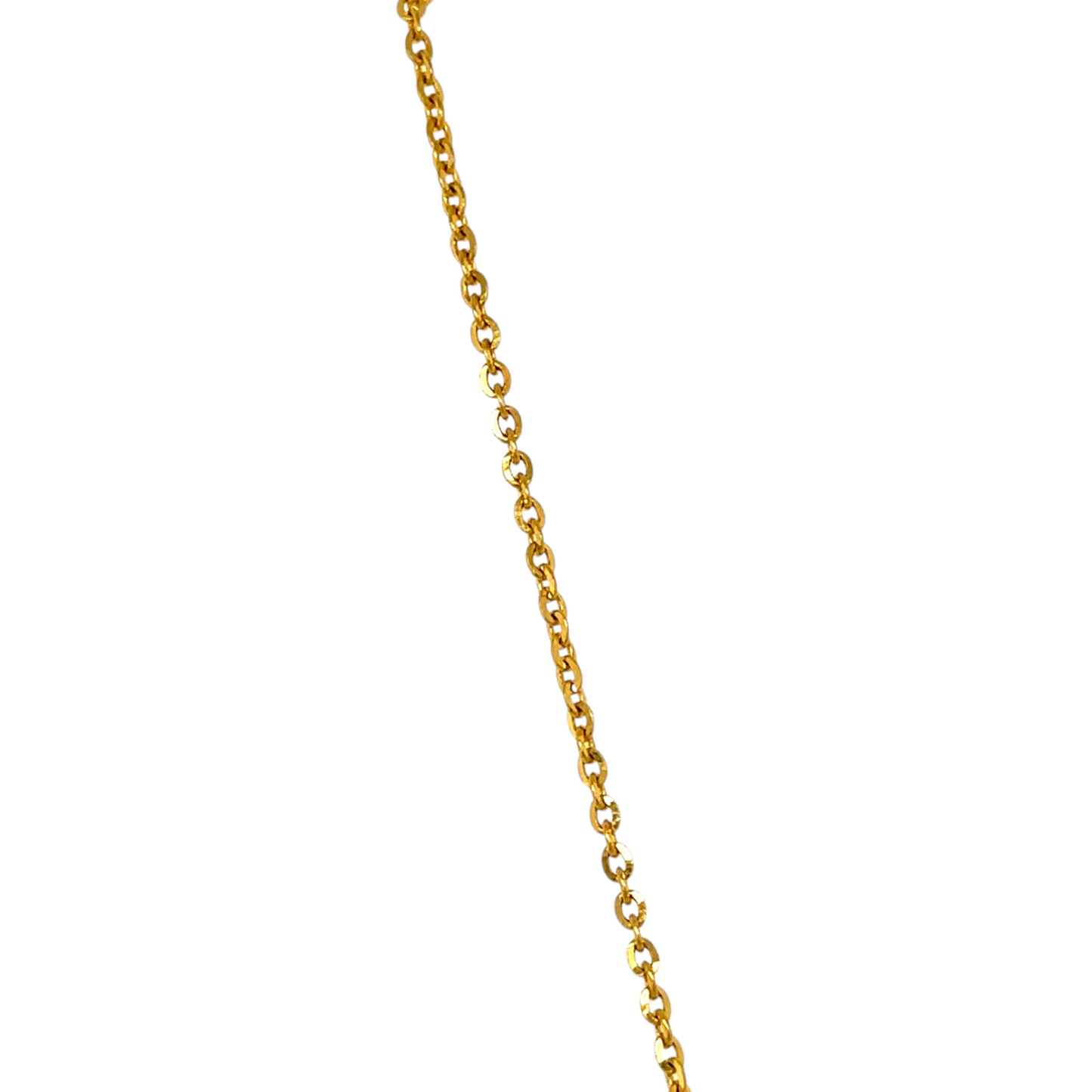 Chic Charm Gold Chain with Modern Accents