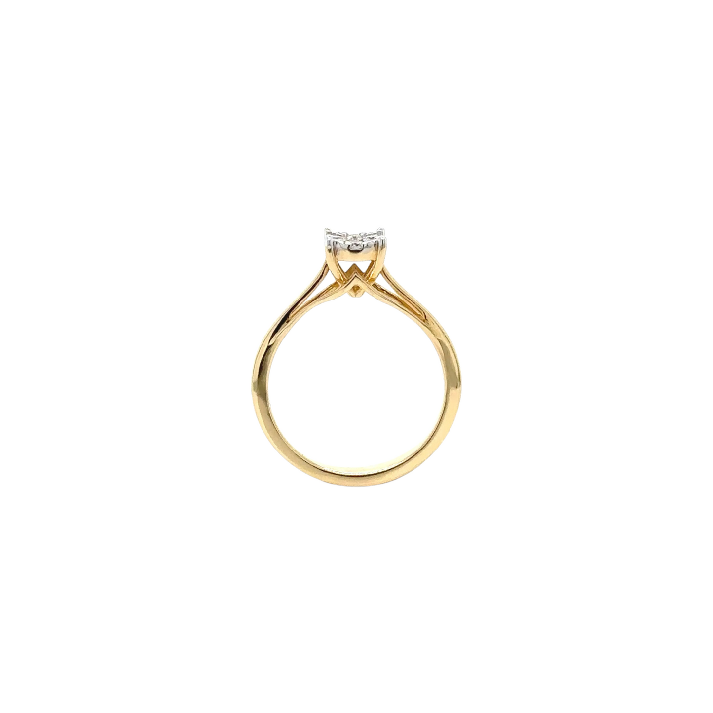 Classic Cluster Diamond Ring