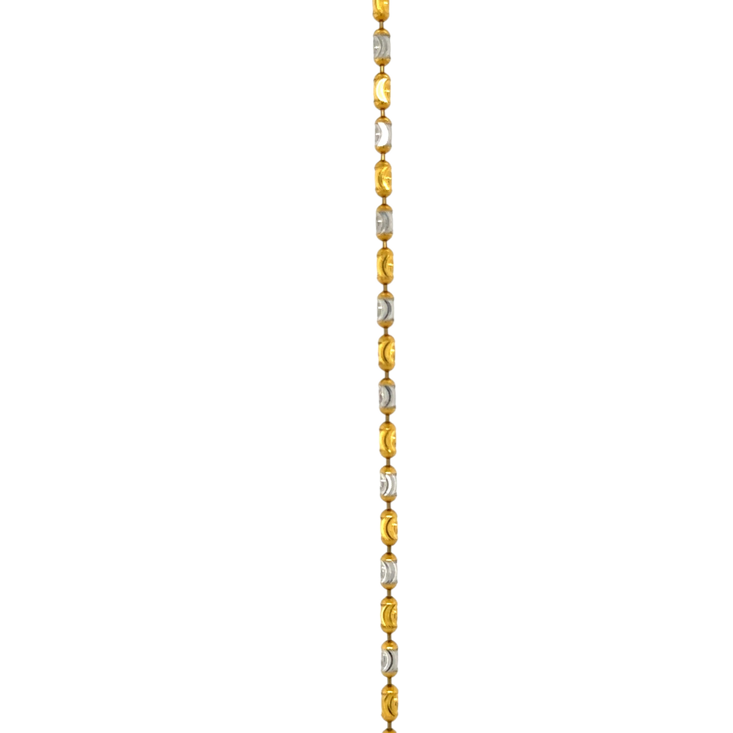Elegant Two-Tone Gold Chain