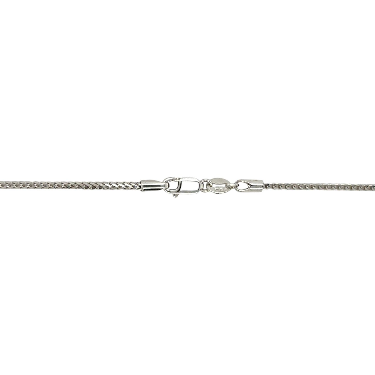 Minimalist White Gold Chain Necklace