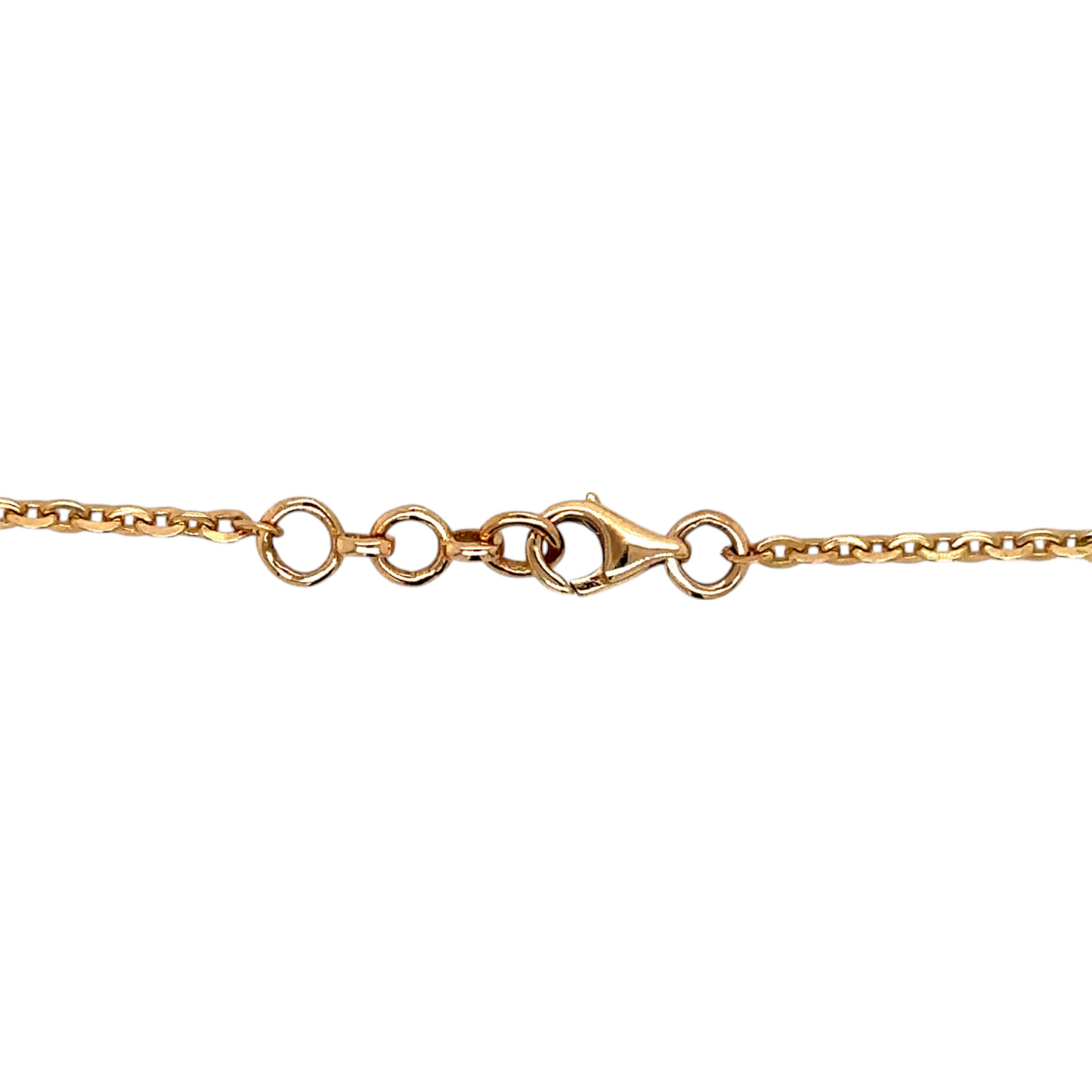 Heart & Key Diamond Charm Bracelet