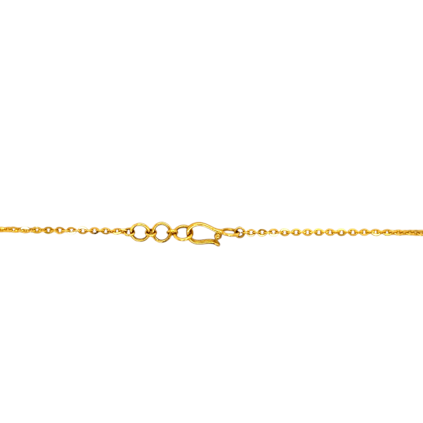 Chic Charm Gold Chain with Modern Accents