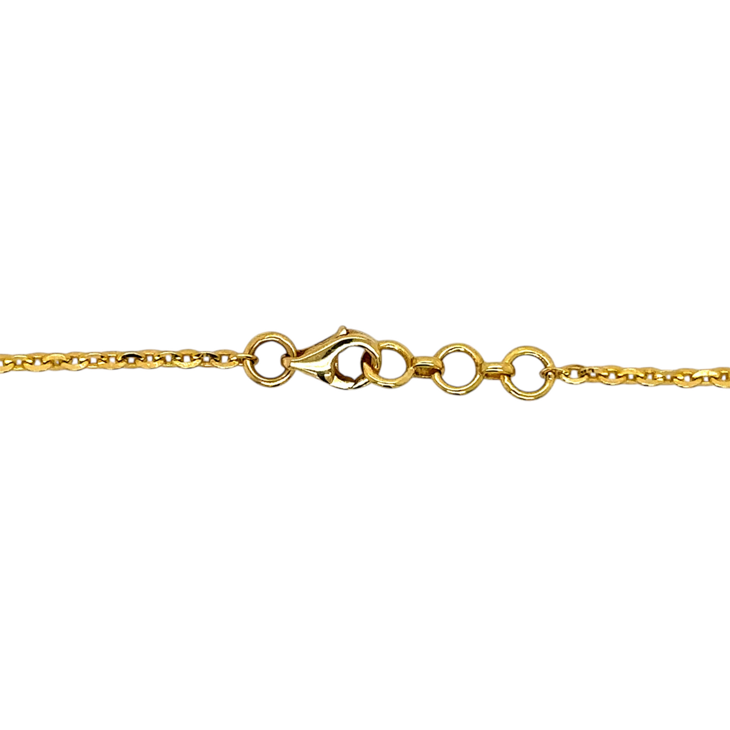 Geometric Diamond Gold Bracelet