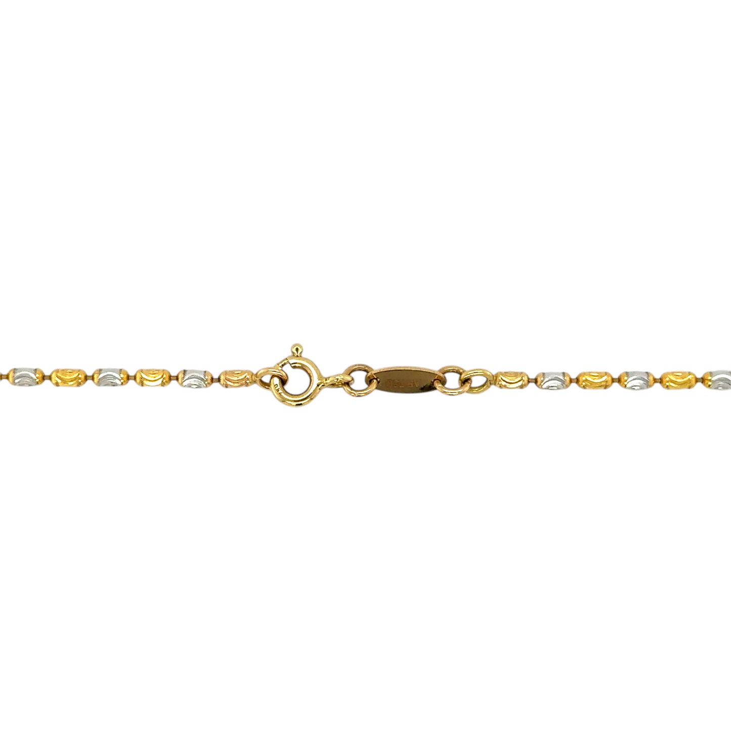 Elegant Two-Tone Gold Chain