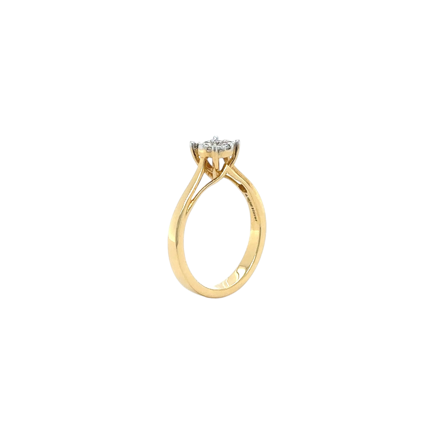 Classic Cluster Diamond Ring