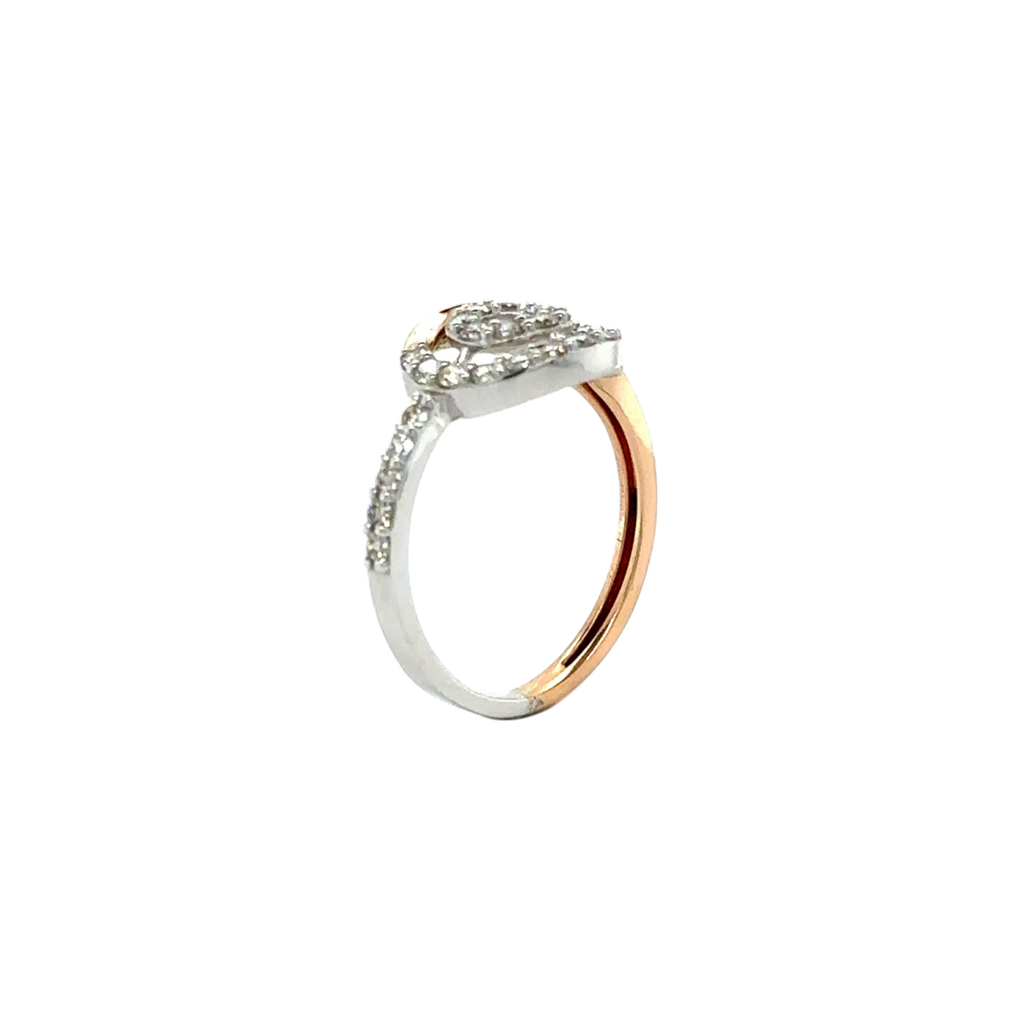 Eternal Spiral Diamond Ring
