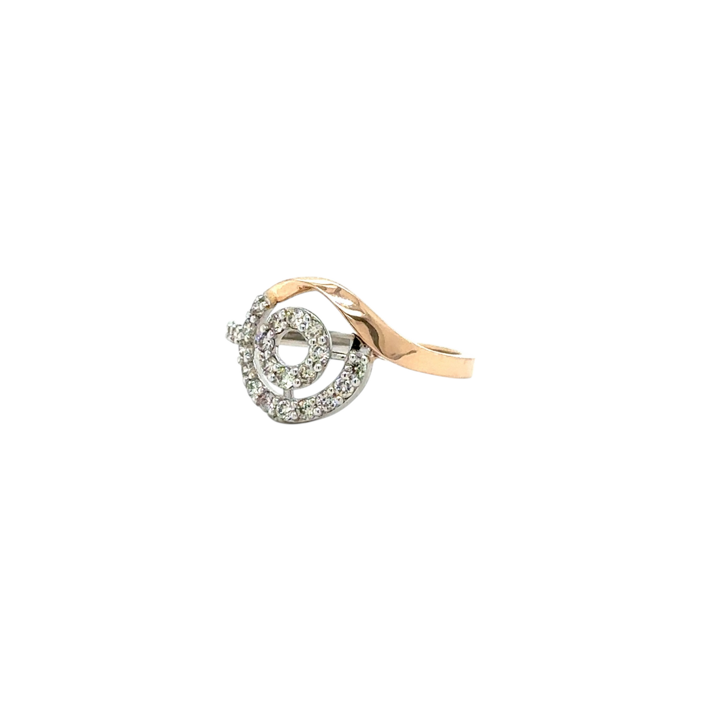 Eternal Spiral Diamond Ring