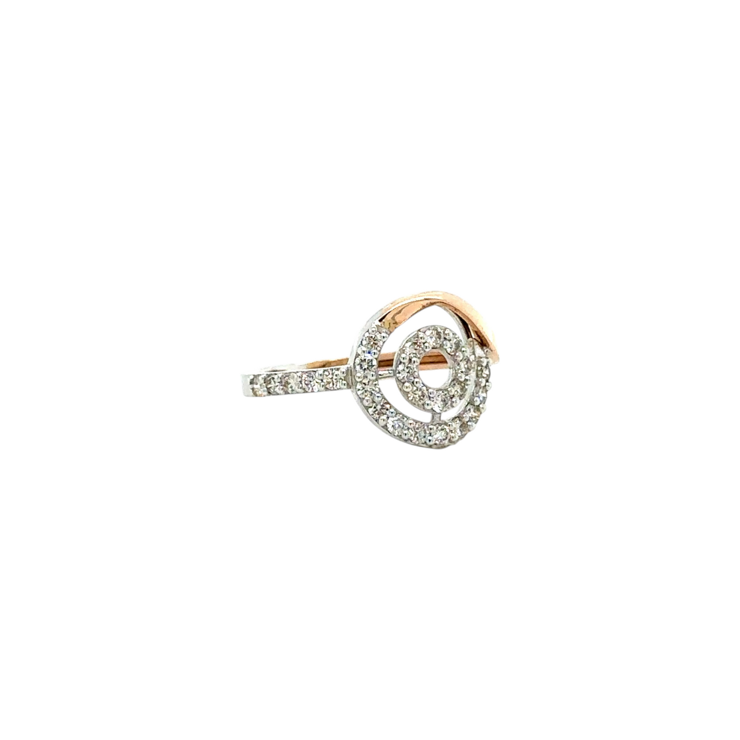 Eternal Spiral Diamond Ring