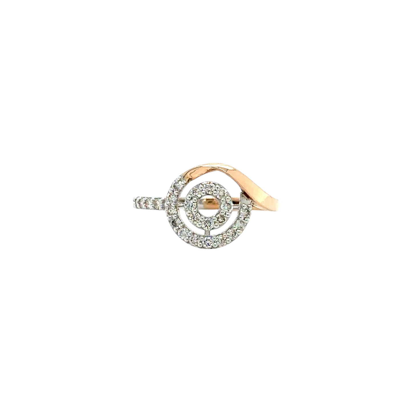 Eternal Spiral Diamond Ring