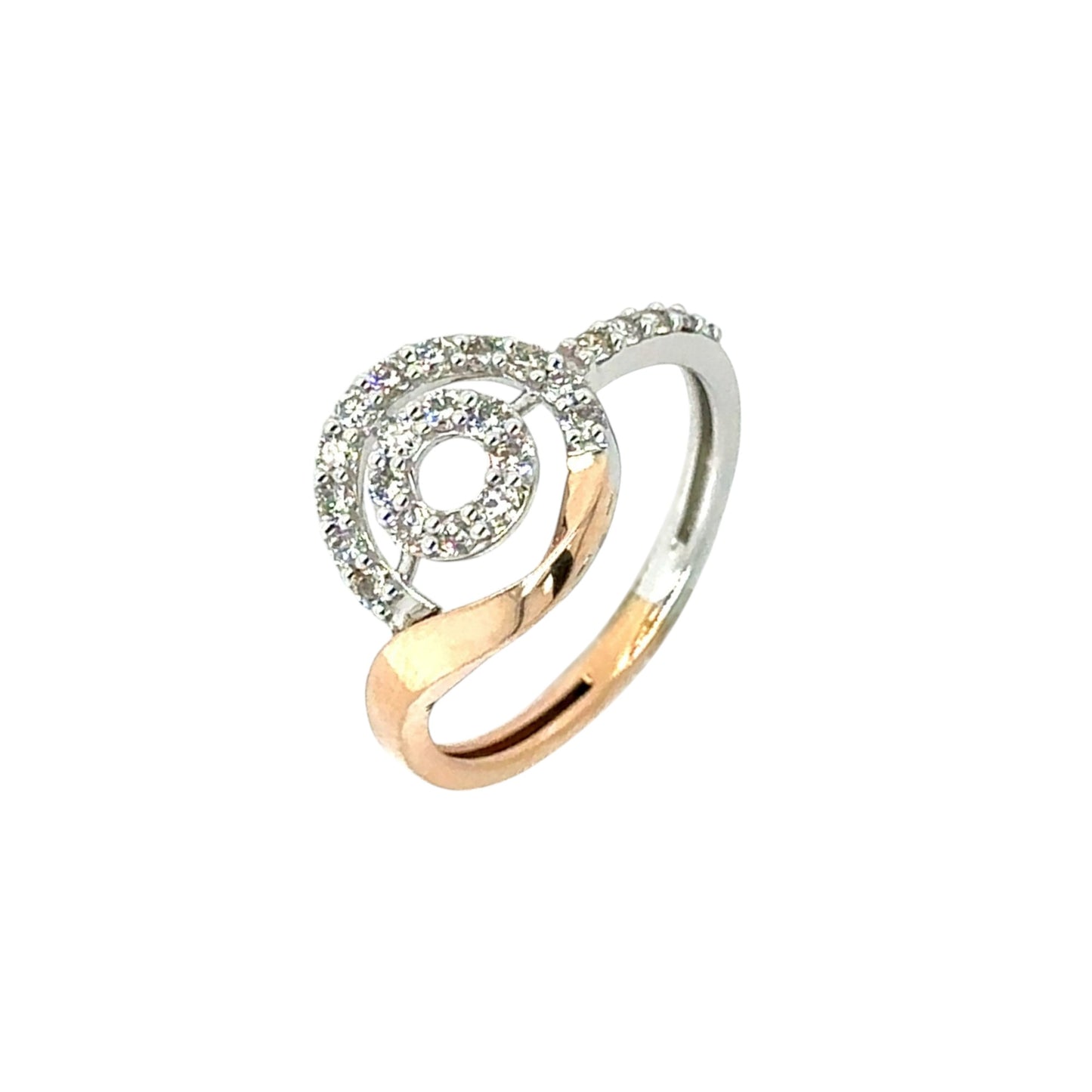 Eternal Spiral Diamond Ring