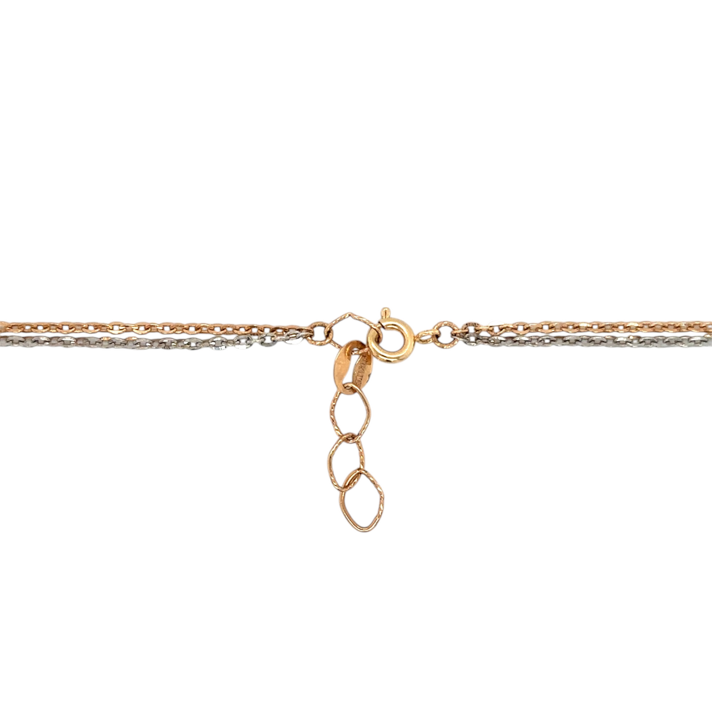 Elegant Floral Pearl Chain Necklace