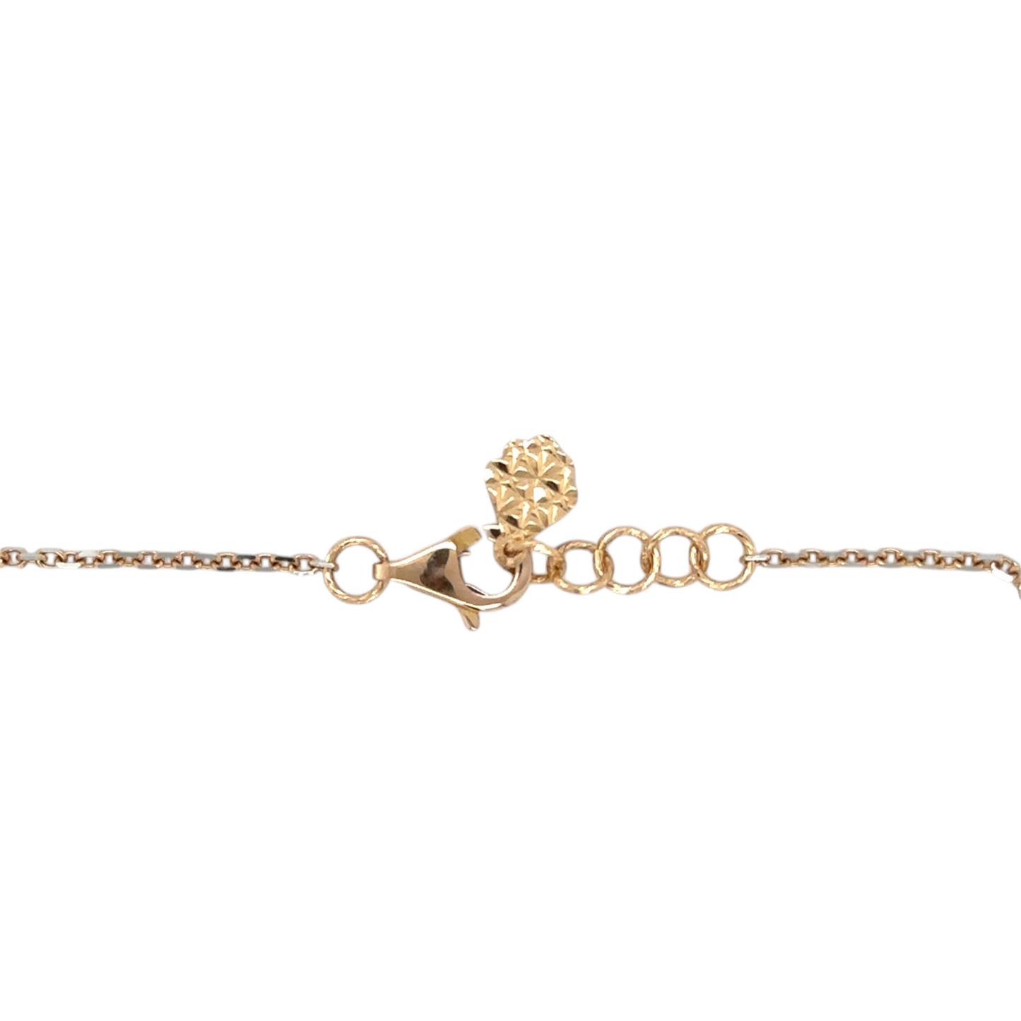 Lotus Motif Gold Bracelet